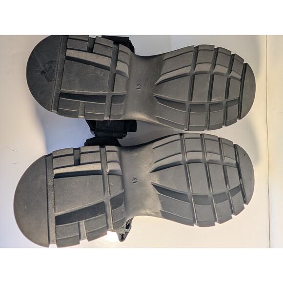 H&M DIVIDED Black Lug Platform Sandals Size EU 41 / US 9.5-10 - Picture 14 of 15